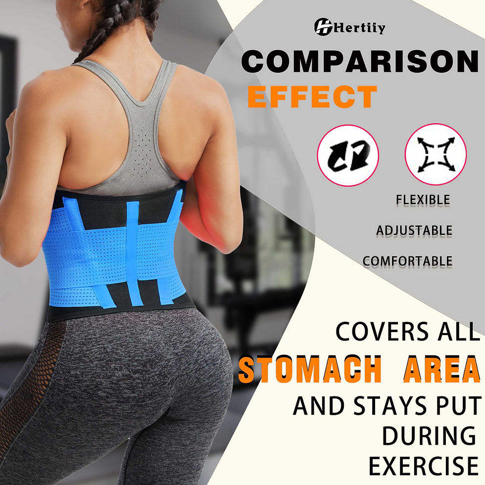 Thumbnail: VENUZOR Waist Trainer Belt for Women Waist Cincher Trimmer Slimming Body Shaper
