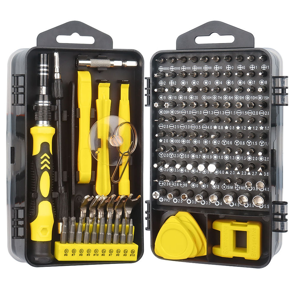 Miniaturbild: Mini Precision Screwdriver Set Magnetic,135/115 in 1 Electronic Repair Tool Kit