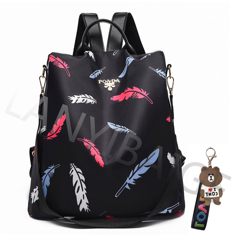 Miniatura: Fashion Women Large Capacity Women Backpack School Bags for Teenage Girls