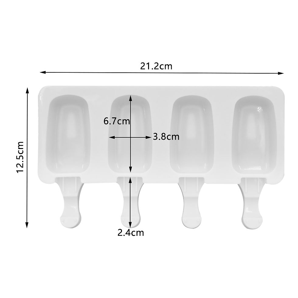 Miniature : 8 Hole Silicone Ice Cream Mold Magnum Silicone Mold DIY Fruit Juice Ice Pop Cub