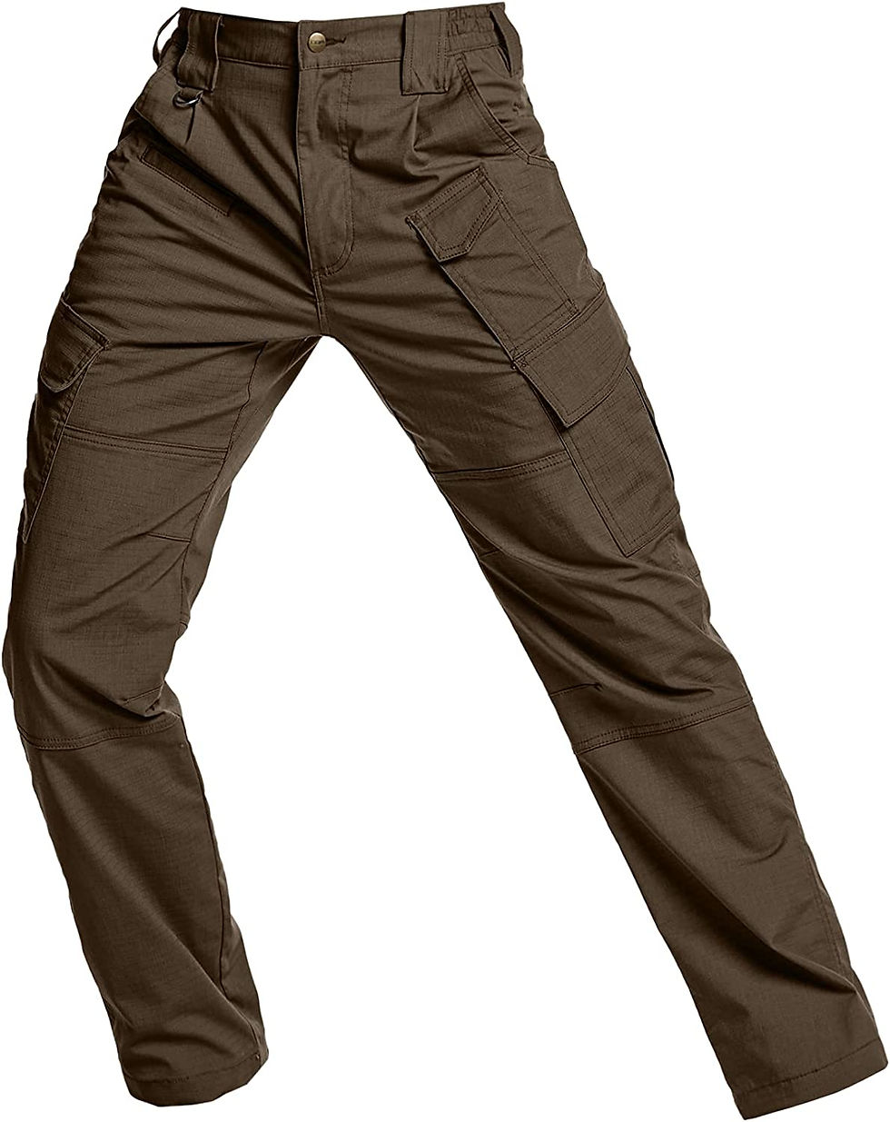 Thumbnail: CQR Men's Flex Ripstop Tactical Pants, Water Resistant Stretch Cargo Pants, Lig