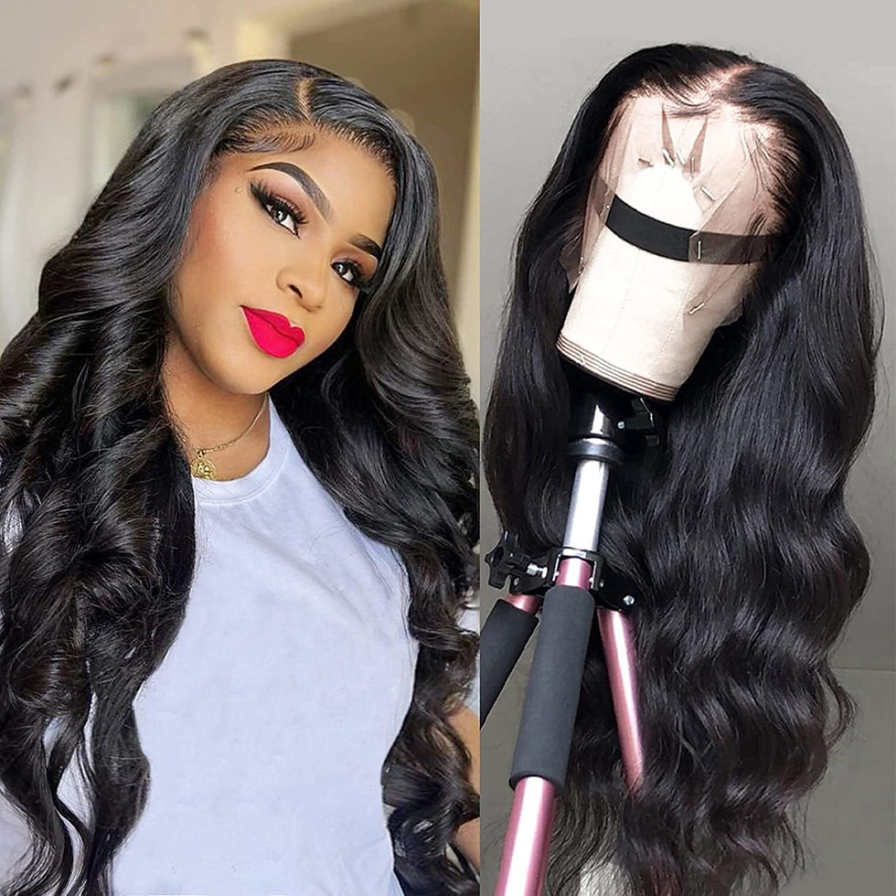 Miniatura: Lace Front Wigs Human Hair 20 inch Water Wave Lace Front Wig Unprocessed Human 