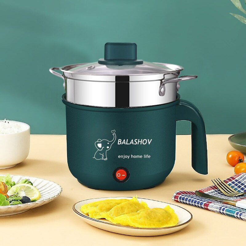 Thumbnail: Electric Cooking Machine Household 1-2 People Hot Pot Single/Double Layer Multi