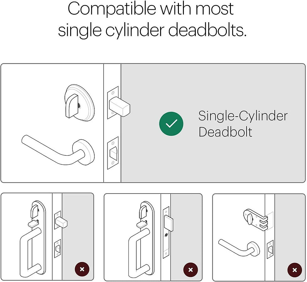 الصورة المصغرة: August Wi-Fi, (4th Generation) Smart Lock – Fits Your Existing Deadbolt in Mi