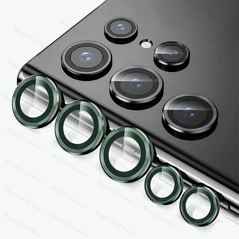 Thumbnail: Camera Protector For Samsung S22 S23 Ultra 5G Camera Lens Protectors Metal Came