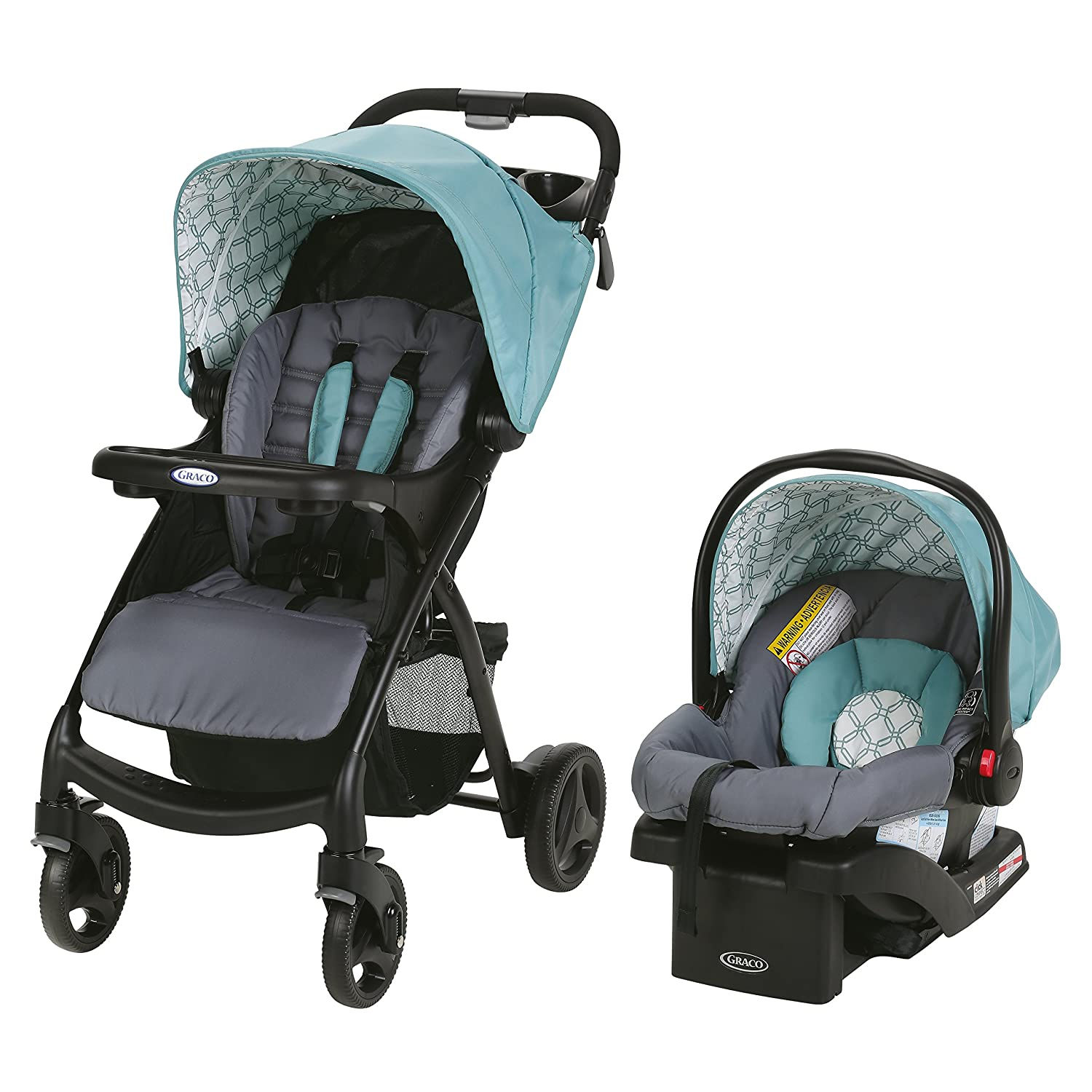Graco Verb Travel System | Includes Verb Stroller and SnugRide 30 Infant Car Se