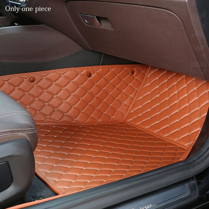Miniature : YOTONWAN Custom Leather Car Foor Mat 100％ For Genesis GV70 GV80 GV90 Waterproof