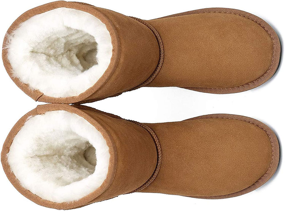 Thumbnail: Tarramarra Short Classic Boots, Unisex Genuine Australian Sheepskin Warm Winter