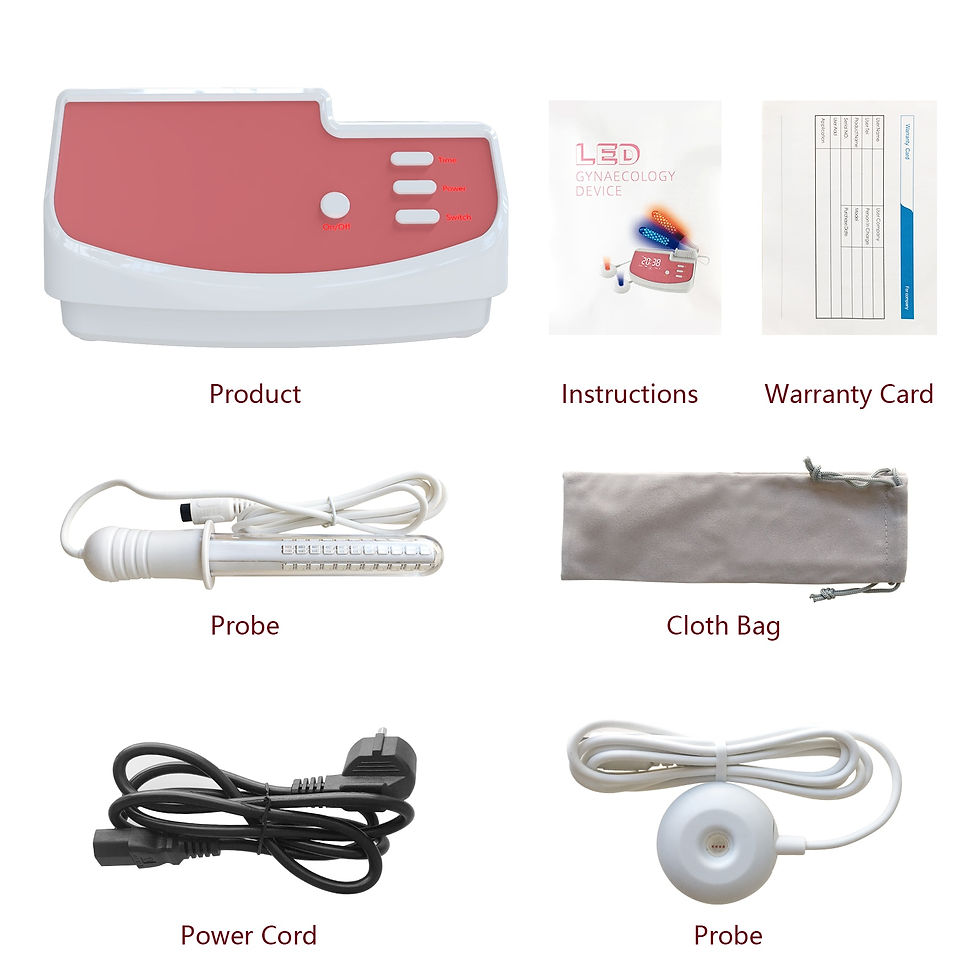Miniaturbild: Female Rejuvenation Sex Wand Home Physiotherapy Red Light Therapy Device Gyneco