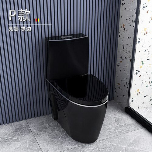 Thumbnail: Light Luxury New Home Flush Toilet Sit Toilet Direct Discharge Type Rear Washdo