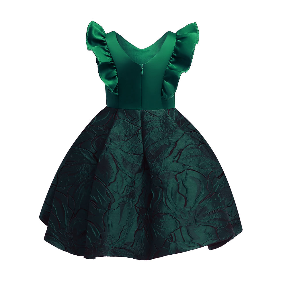 Thumbnail: 7T Big Girls Dress Princess Dress Party Dress 8 Years Big Girls Birthday Dress 
