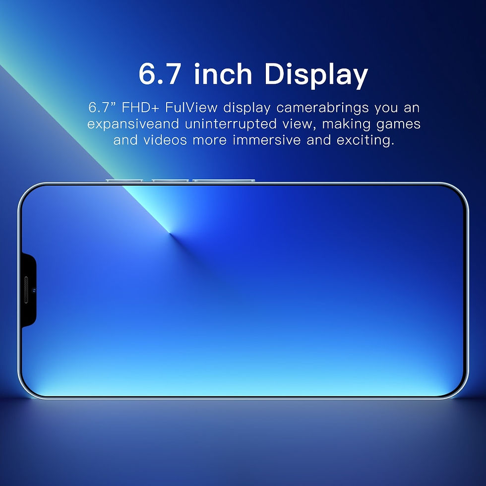 Thumbnail: New Global Version i13 Pro Max 6.7 Inch Smartphones 16GB+512G 5000mAh 5G Networ