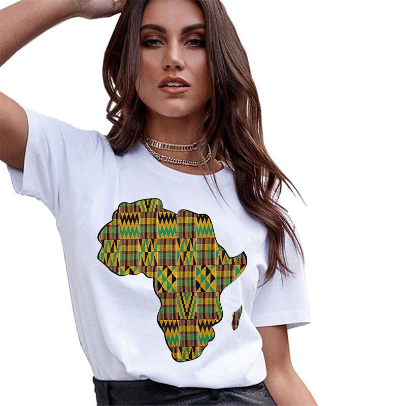 Thumbnail: Korean Fashion Cartoon Vintage Clothes 90s Cute Tees Women T Shirt Short Sleeve