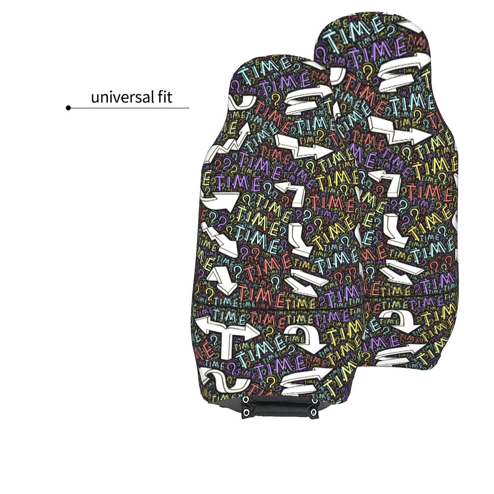 Thumbnail: ZICANCN Car Seat Cover Chaos Time Meditation Car Front Seat Covers Protectors ,