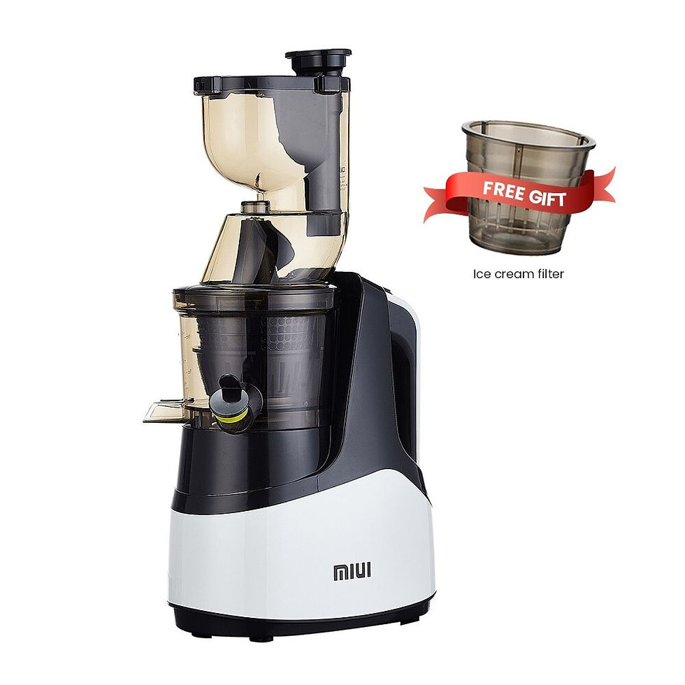 Thumbnail: MIUI Slow Juicer 7LV Screw Cold Press Extractor FilterFree Easy Wash Electric F