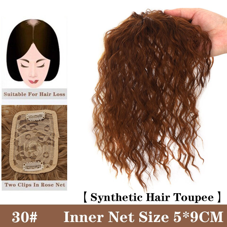 Thumbnail: SHANGKE Women's Synthetic Long Straight Hair Clip In Hair Extension Clip In Hai