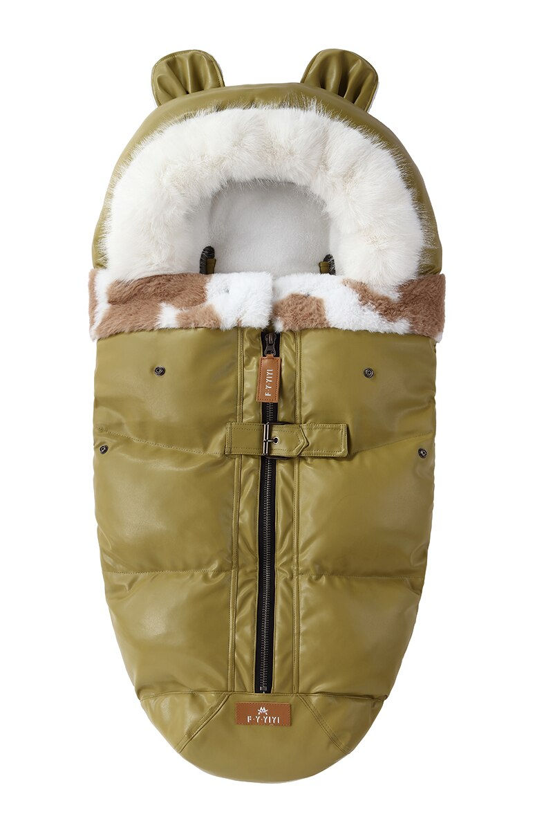 Thumbnail: Baby Envelopes Sleeping Bag Newborn Swaddle Winter Thickened Bag Quilt Stroller