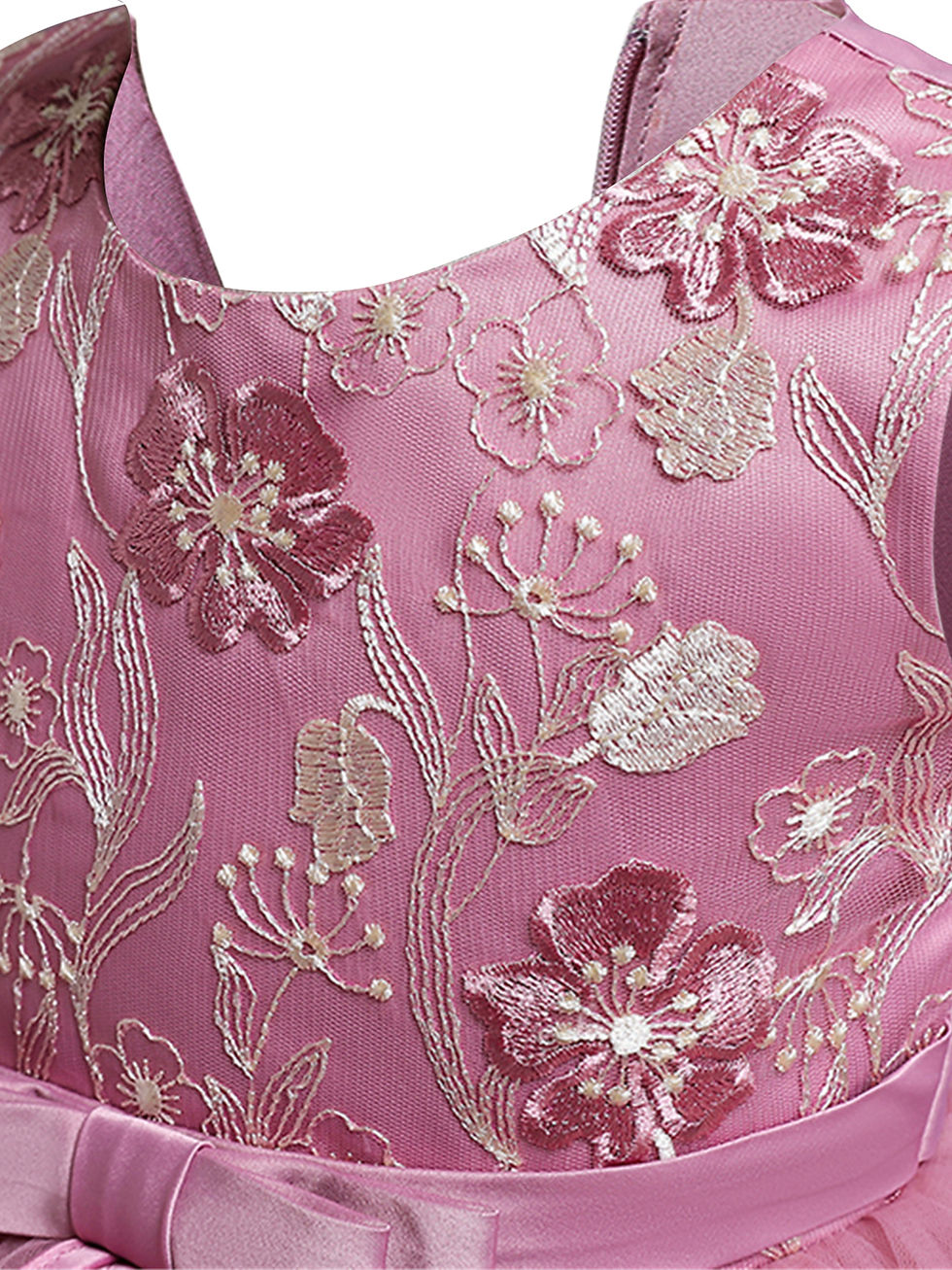 Thumbnail: Tollder Baby Girls Sleeveless Pageant Dress Flower Sequins Lace Princess Formal