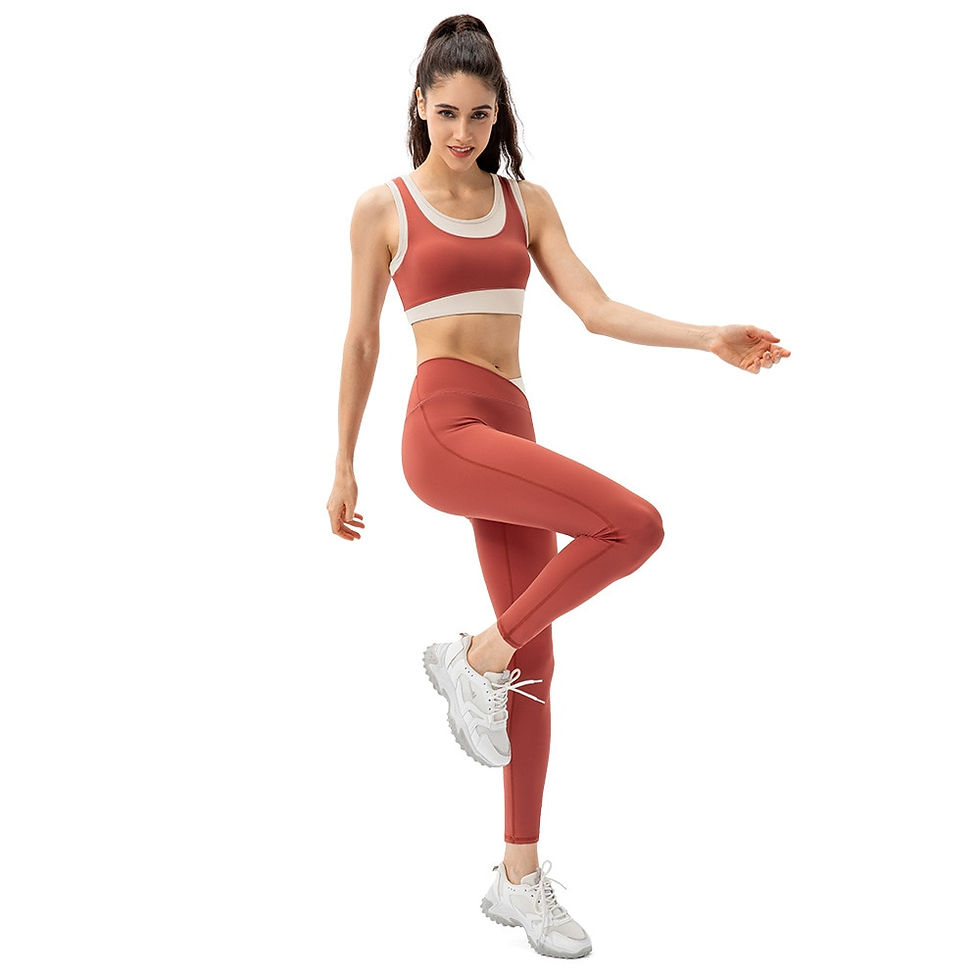 Thumbnail: High-intensity sports suit women's one-piece fitness bra, no embarrassing line,