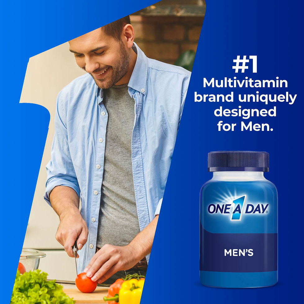Миниатюра: One A Day Men's Multivitamin Tablets, Multivitamins for Men, 100 Ct