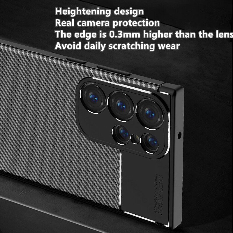 Thumbnail: For Samsung Galaxy S23 Ultra Case Cover S 23 Ultra S23Ultra S23+ Soft Silicone 