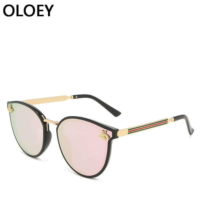 Thumbnail: Luxury Bee 2022 Pilot Sunglasses Women Fashion Shades Metal Frame Vintage  Bran