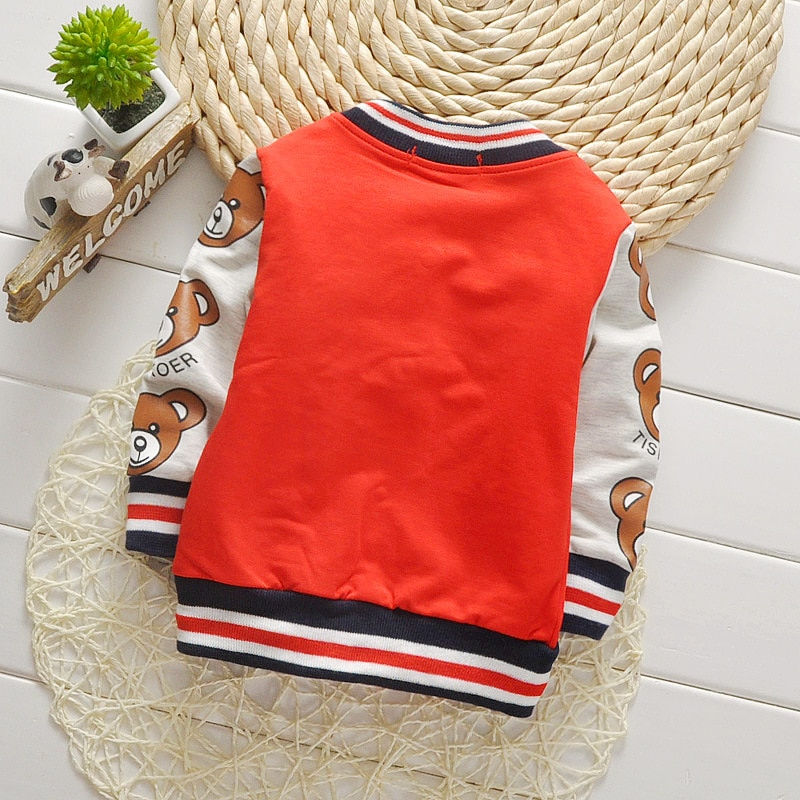 Thumbnail: Spring Autumn Kids Outwear Sweatershirt Toddler Fashion Brand Jacket SUIT