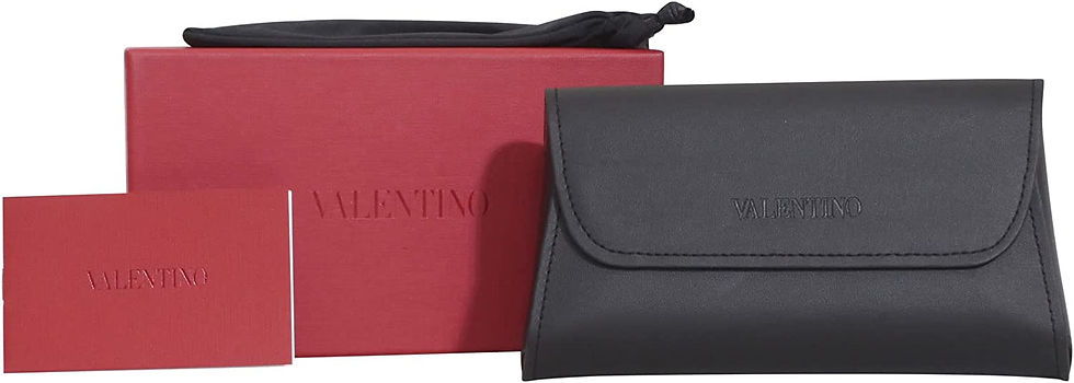 Thumbnail: Eyeglasses Valentino VA 3037 5068 Blue Havana