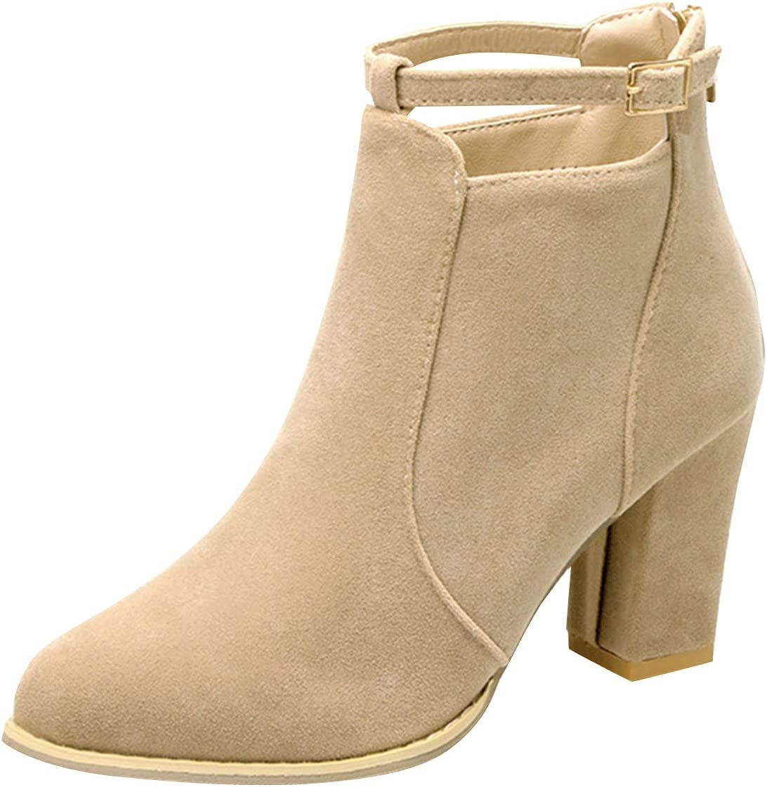 Women's Ankle Boots Women Shoes Fashion Leather Knee High Boots Casual Dressy S