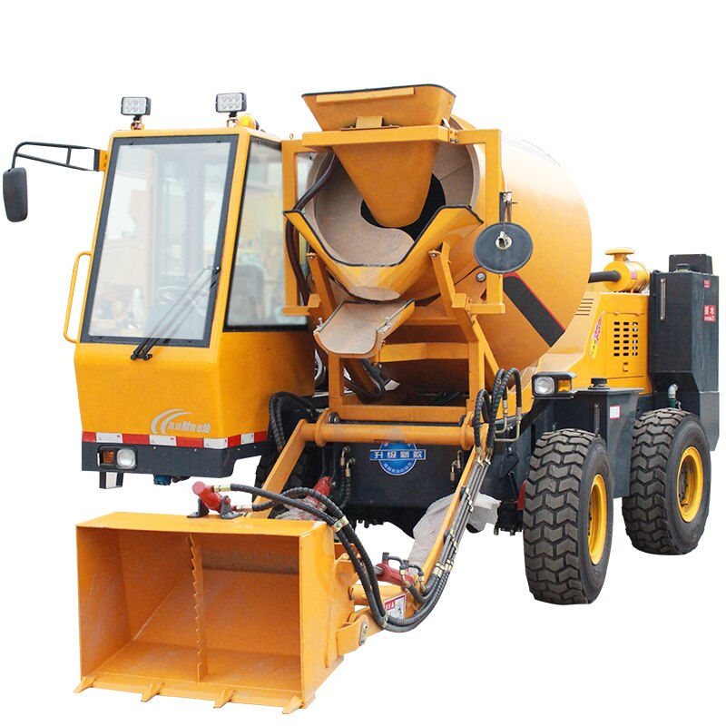 Thumbnail: concrete mixer with pump car concrete mixer self loading