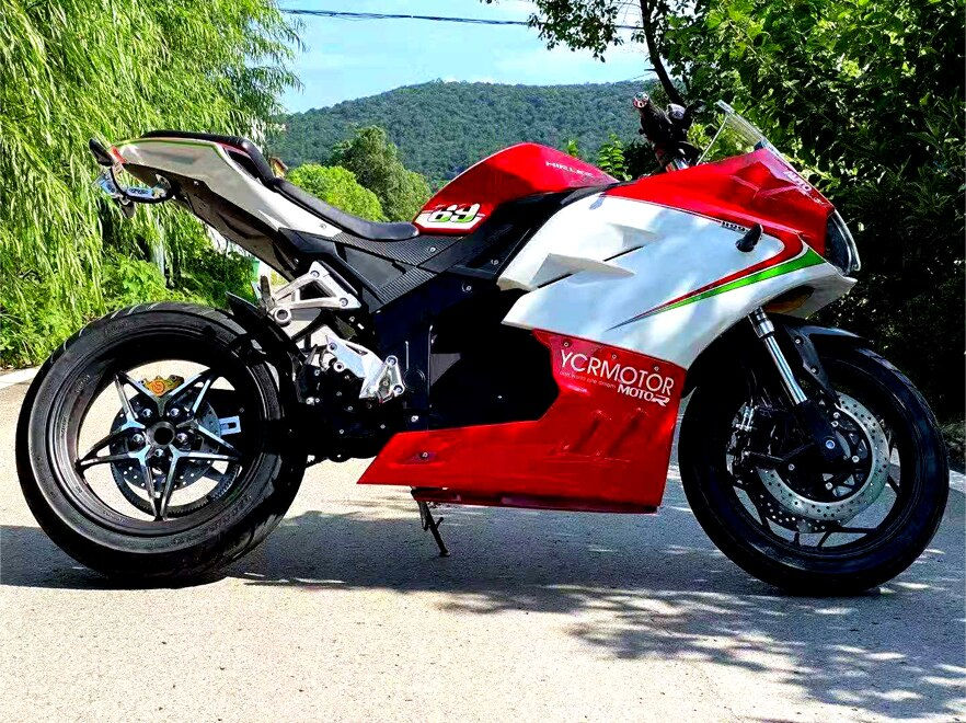Миниатюра: Hot sell high performance electric motorcycle city sport electric scooter 3000W