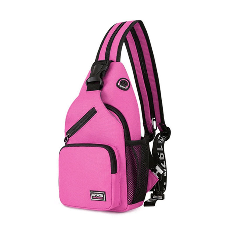 Miniatura: Fengdong Small Crossbody Bags for Women Casual Sling Chest Bag Female Bag Sport