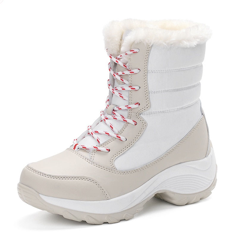 Miniature : Shoes Women Snow Boots 2021 Women Boots Winter Women Plus Size Hot Platform Boo