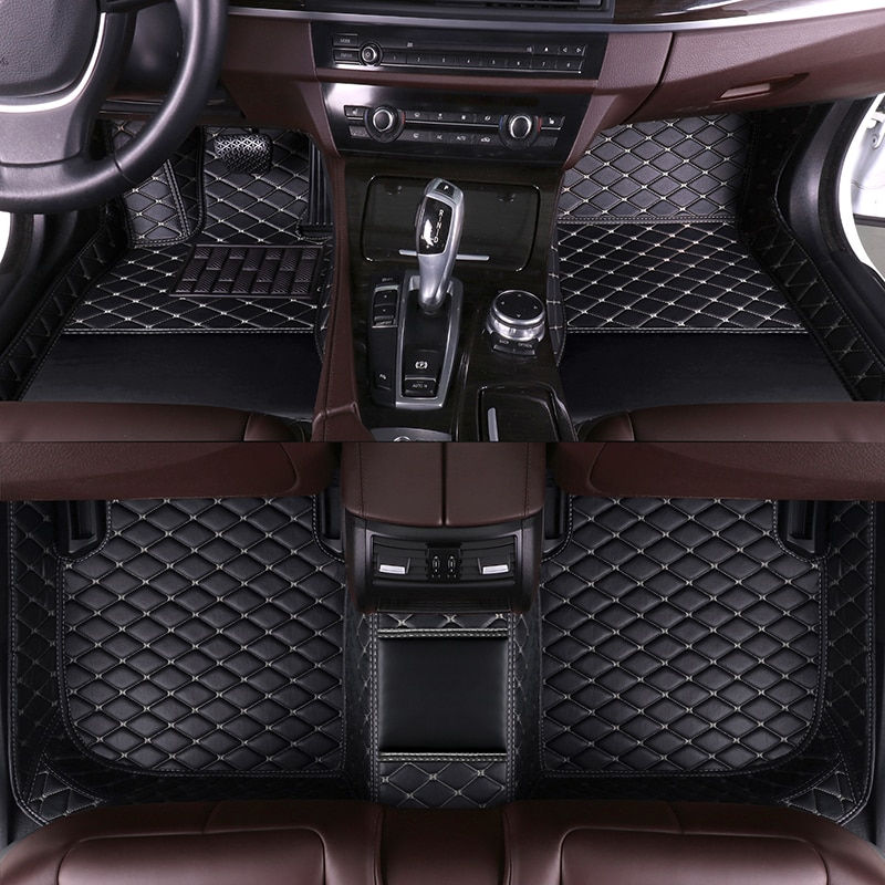 Miniature : YOTONWAN LOGO Custom style car floor mats for Mercedes Benz All Models E class 