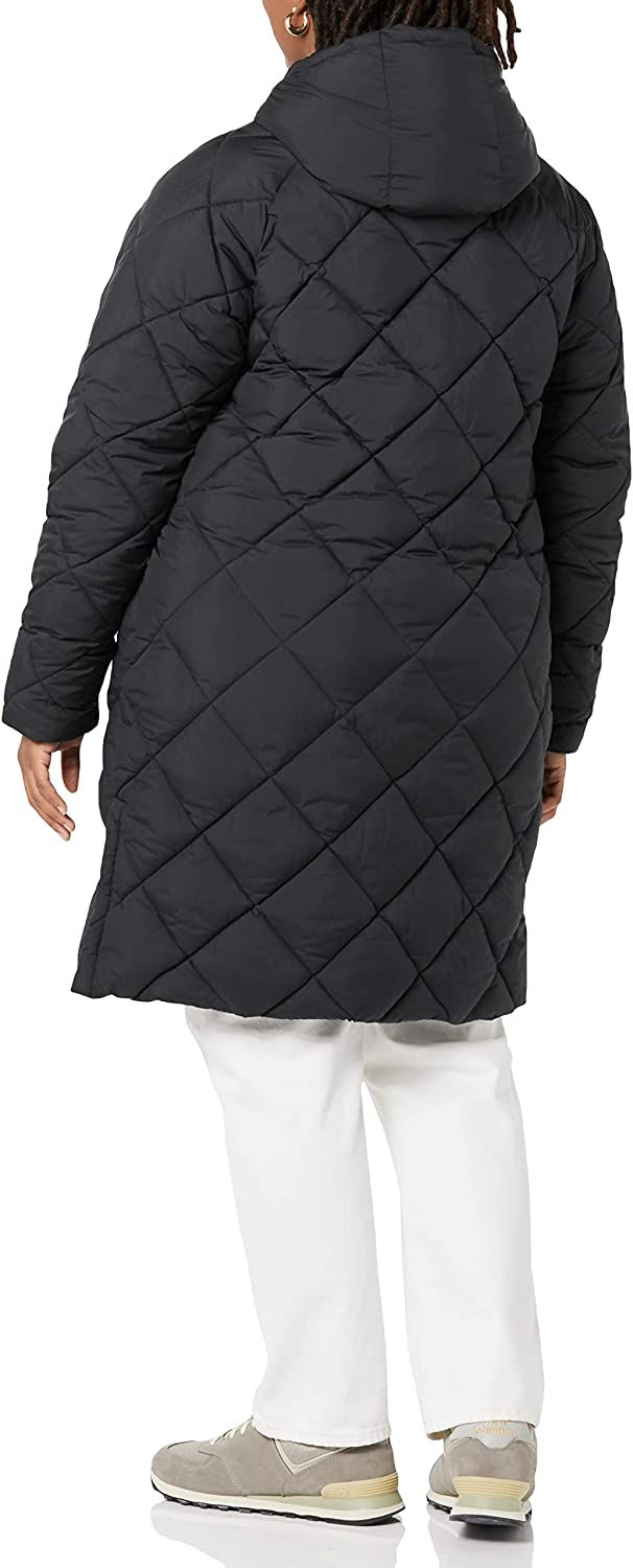 Miniatura: Amazon Essentials Women's Heavyweight Diamond Quilted Knee Length Puffer Coat