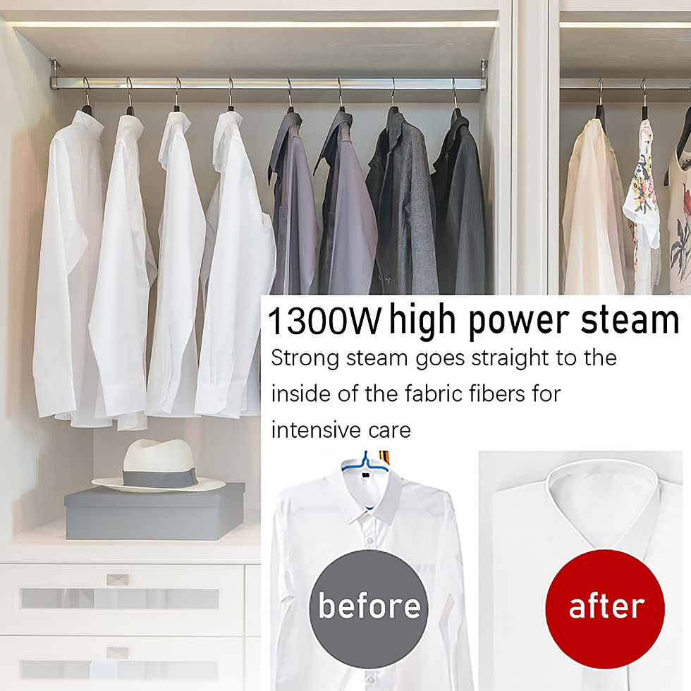Miniaturbild: Handheld Garment Steamer Travel 1300W Household Fabric Steam Iron 230ml Mini Po
