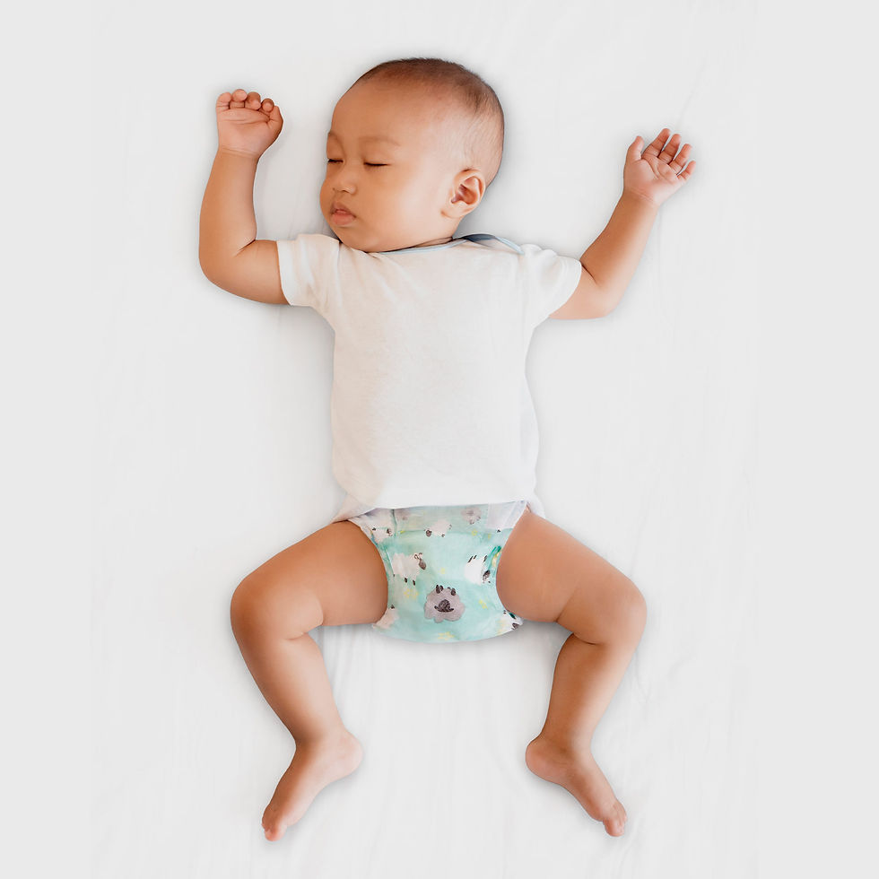 Miniaturbild: The Honest Company Overnight Baby Diapers, Sleepy Sheep, Size 5, 44 ct