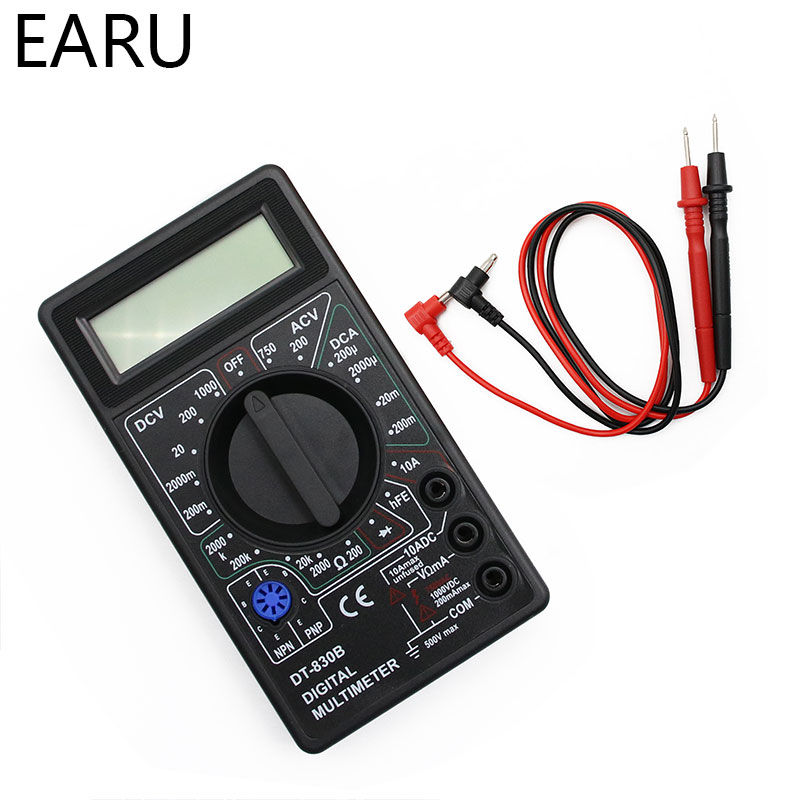Thumbnail: 1SET LCD Digital Multimeter AC/DC 750/1000V Digital Mini Multimeter probe For V