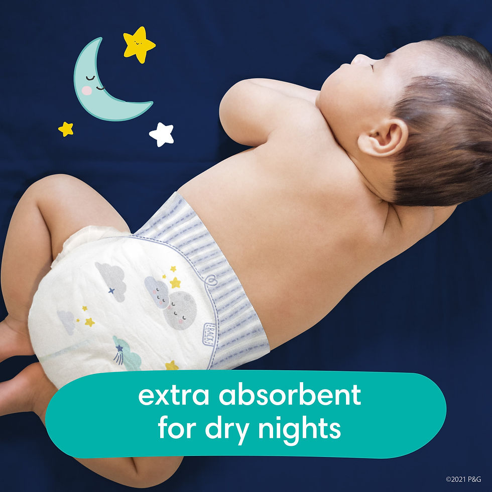 Miniaturbild: Pampers Swaddlers Overnight Diapers (Choose Your Size & Count)
