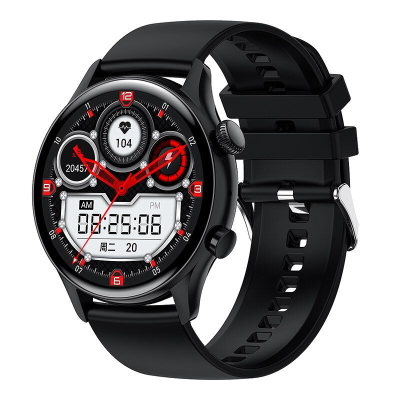 Thumbnail: 2022 NFC Smart Watch Men 390*390 Screen Always Display The Time Bluetooth Call 