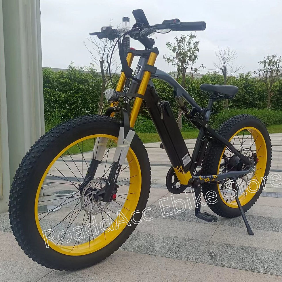 Thumbnail: US Wholesale LANKELEISI RV700 Electric Bicycle 48V 16Ah 1000W  Electric Mountai