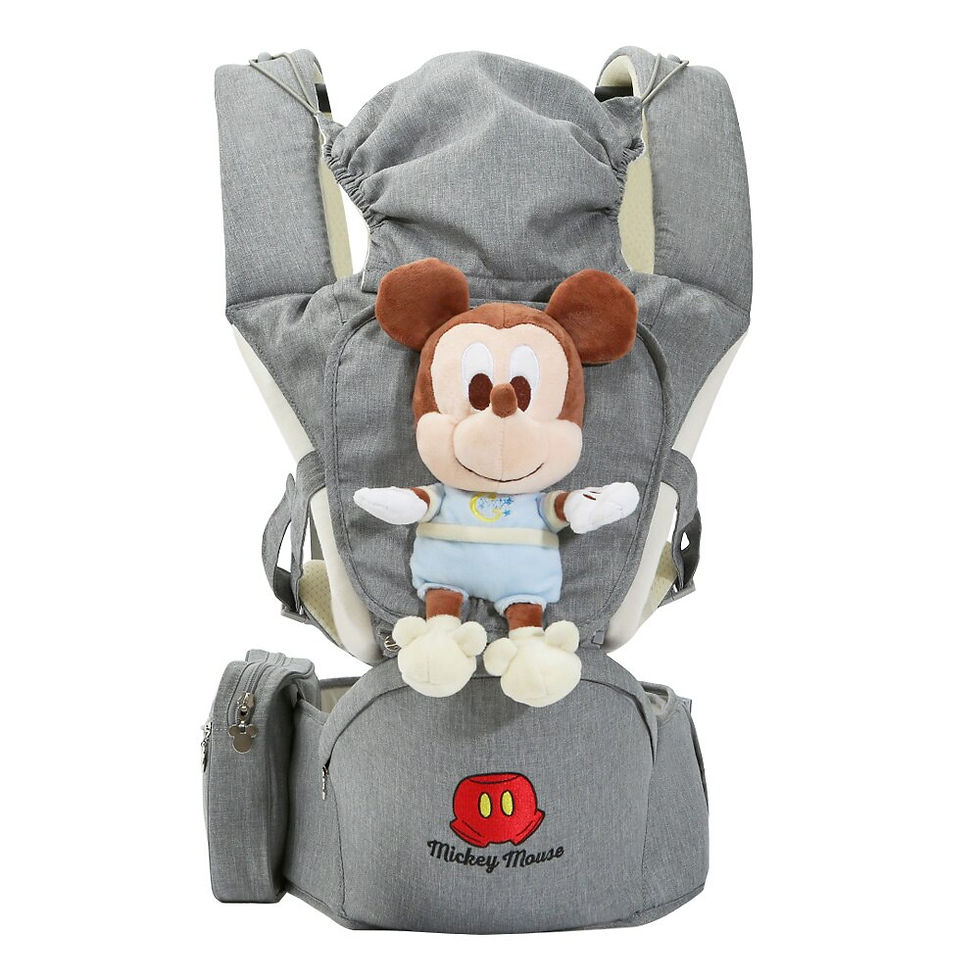 الصورة المصغرة: Disney Baby Carrier Sling Newborns Soft Infant Backpacks Wrap Breathable Wrap B