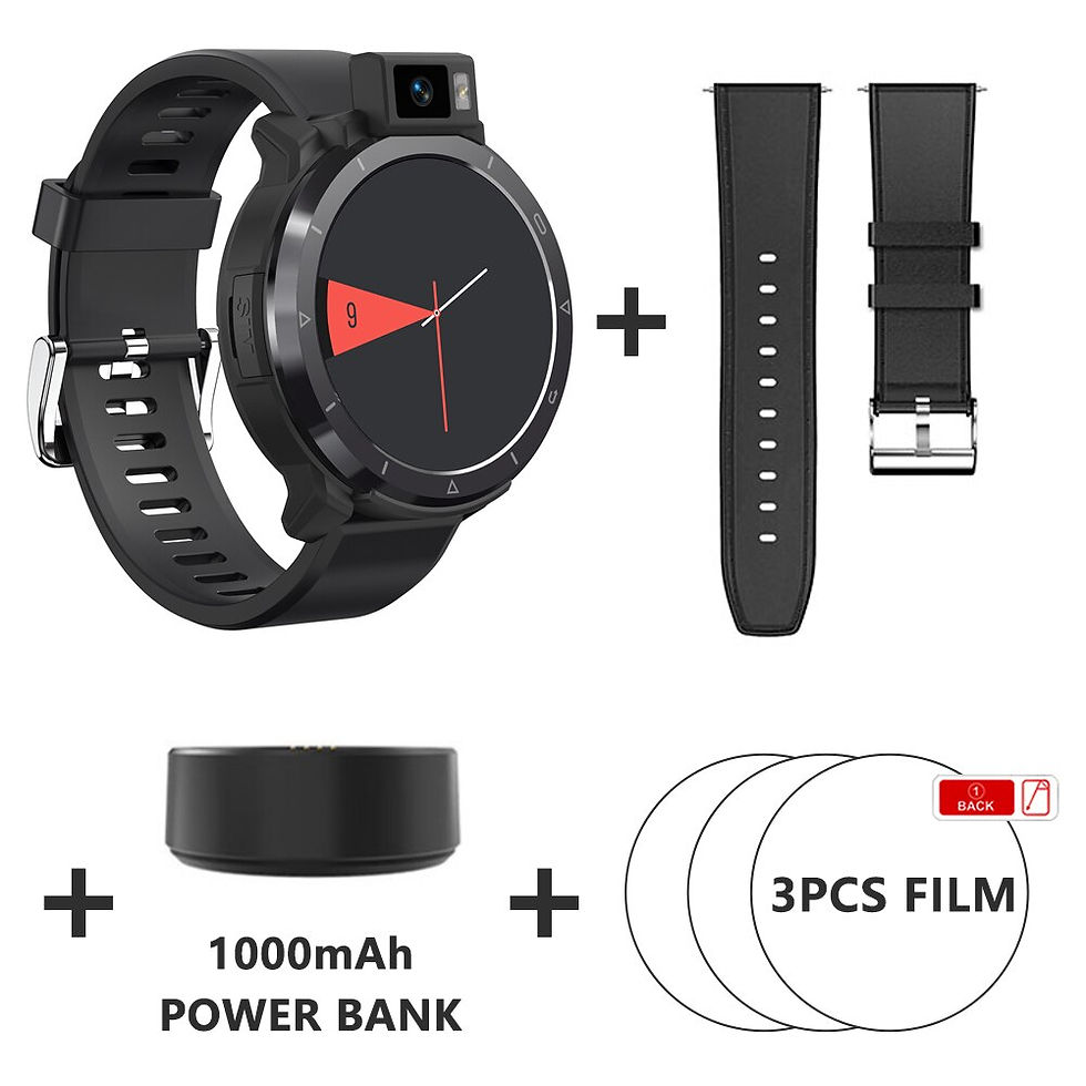 Thumbnail: 2023 KOSPET OPTIMUS 2 Ultra Smartwatch Men GPS Smart Watch For Women Black 4G A