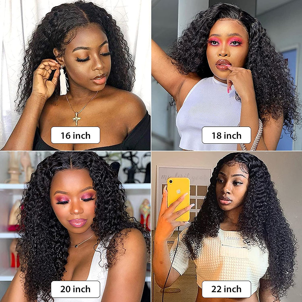 Miniatura: Lace Front Wigs Human Hair 20 inch Water Wave Lace Front Wig Unprocessed Human 