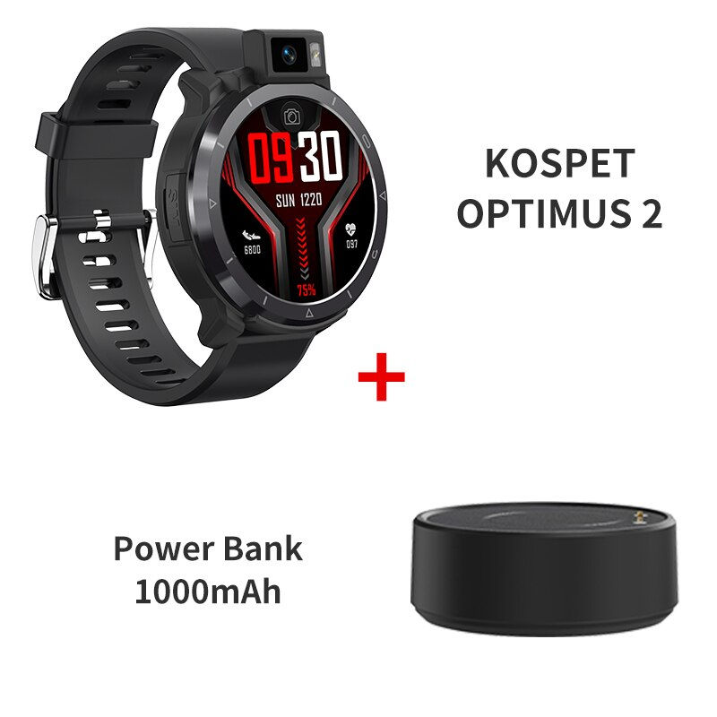 Thumbnail: 2023 KOSPET OPTIMUS 2 Ultra Smartwatch Men GPS Smart Watch For Women Black 4G A