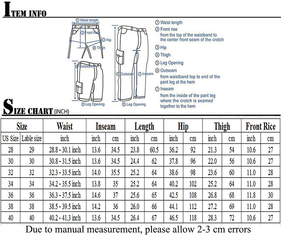 Thumbnail: AOYOG Men's Camo Cargo Shorts Relaxed Fit Multi-Pocket Outdoor Camouflage Cargo