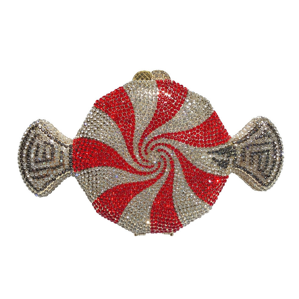 Miniatura: Handle Rhinestones Evening clutch Bag Purses and handbag luxury Designer Shiny 