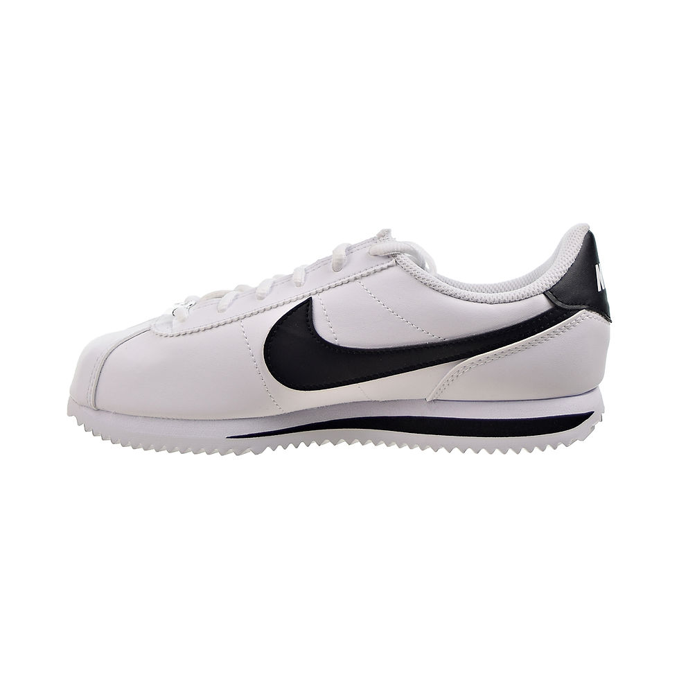 Miniature : Nike Cortez Basic SL (GS) Big Kids' Shoes White-Black 904764-102