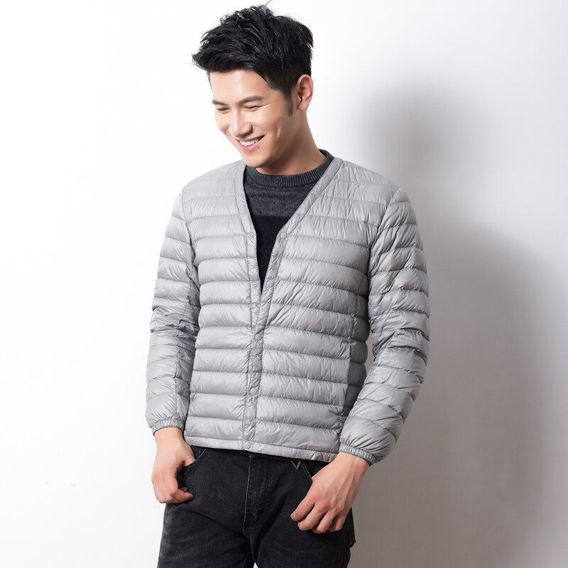 Thumbnail: Winter Camping Ultralight Hiking Lightweight Ultralight JQ06 v Neck Down Jacket