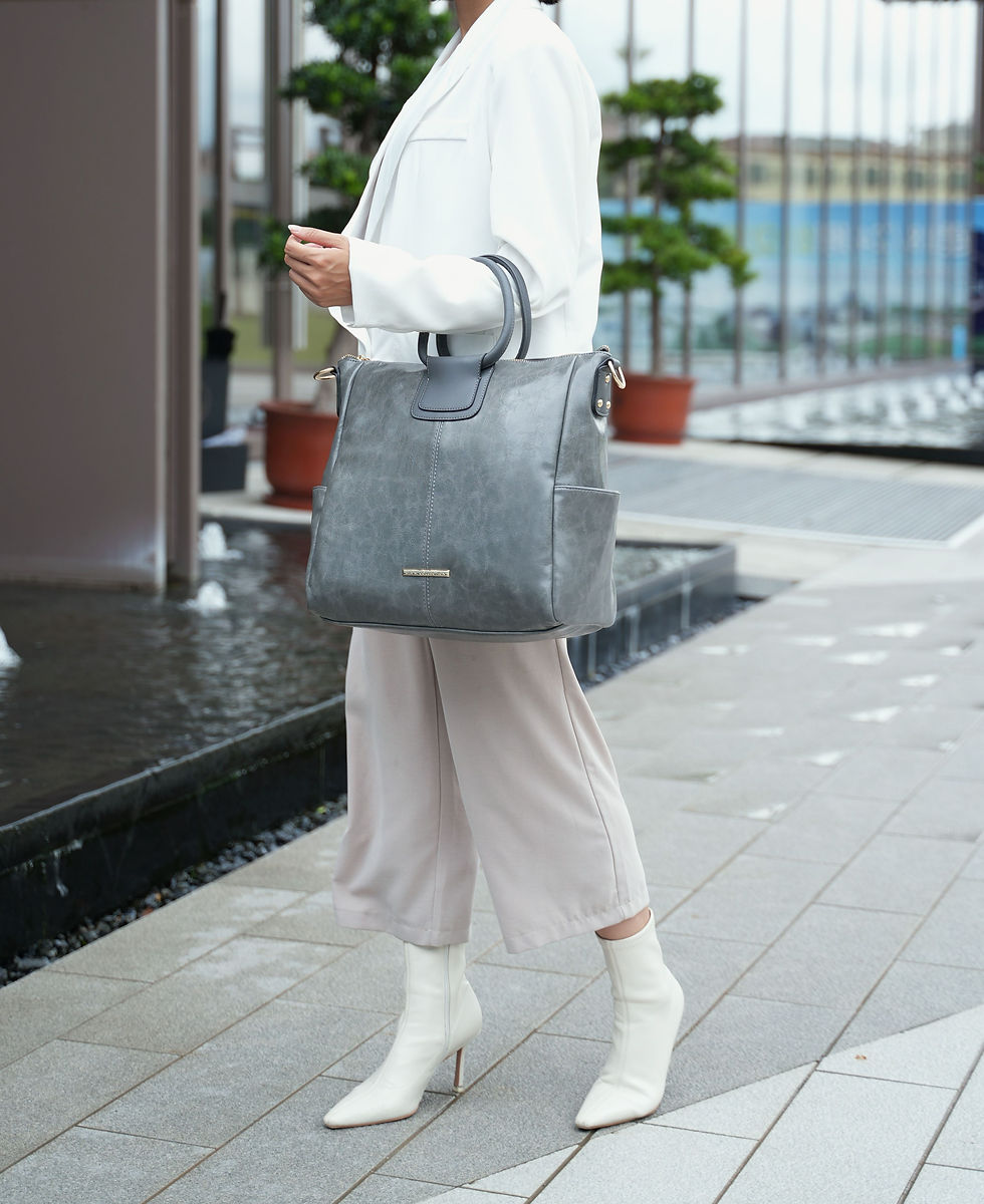 Miniature : MKF Collection Zori Vegan Leather Women's Tote Bag by Mia K with pouch and wall